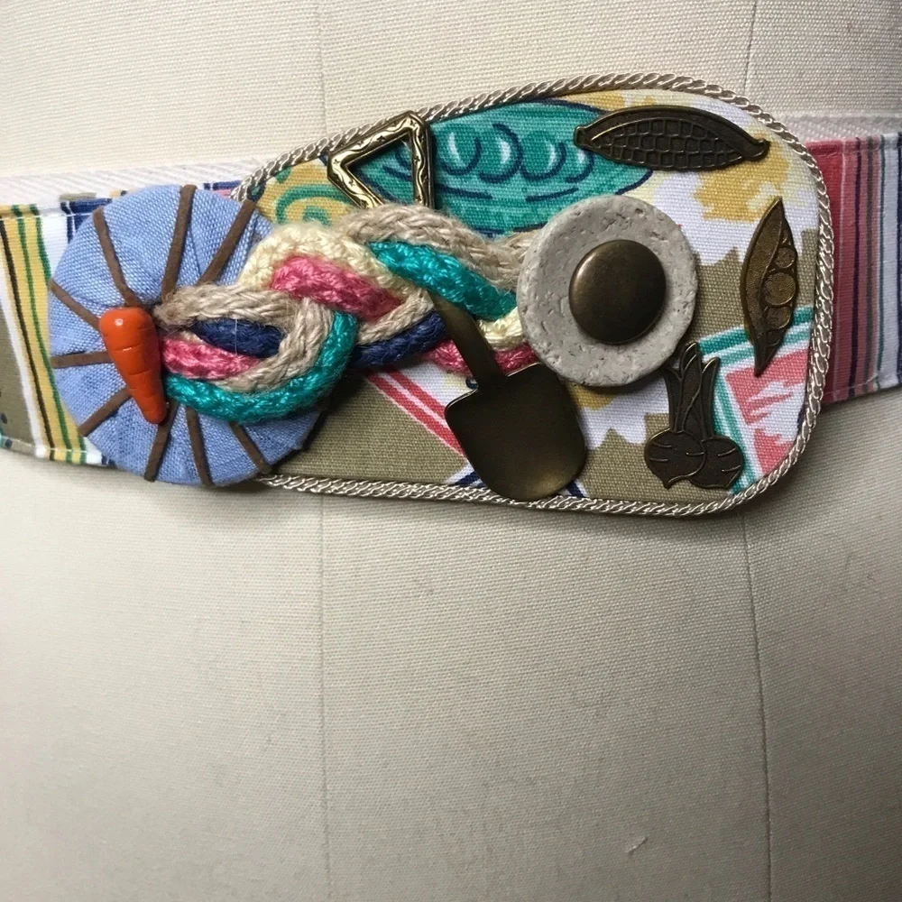 Vintage Stripe Gardening Belt- Velcro